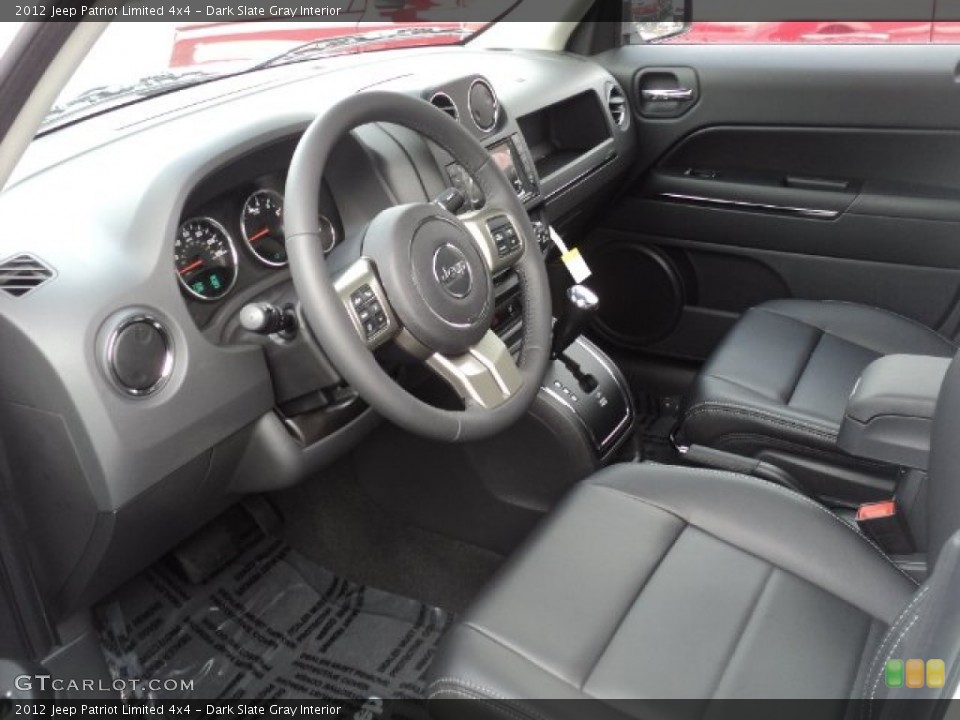 Dark Slate Gray Interior Photo for the 2012 Jeep Patriot Limited 4x4 #60040604