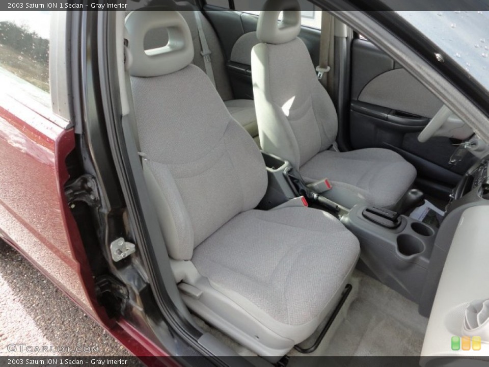 Gray Interior Front Seat for the 2003 Saturn ION 1 Sedan #60042239