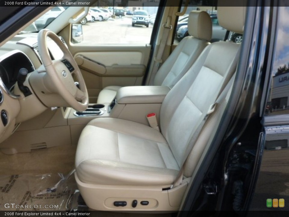 Camel Interior Photo for the 2008 Ford Explorer Limited 4x4 #60043796