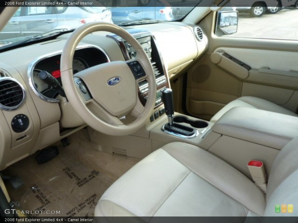 Camel Interior Photo for the 2008 Ford Explorer Limited 4x4 #60043802