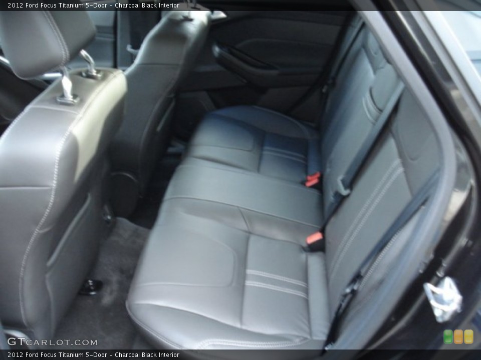 Charcoal Black Interior Rear Seat for the 2012 Ford Focus Titanium 5-Door #60044264