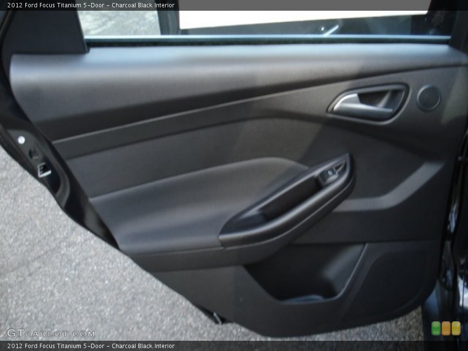 Charcoal Black Interior Door Panel for the 2012 Ford Focus Titanium 5-Door #60044270