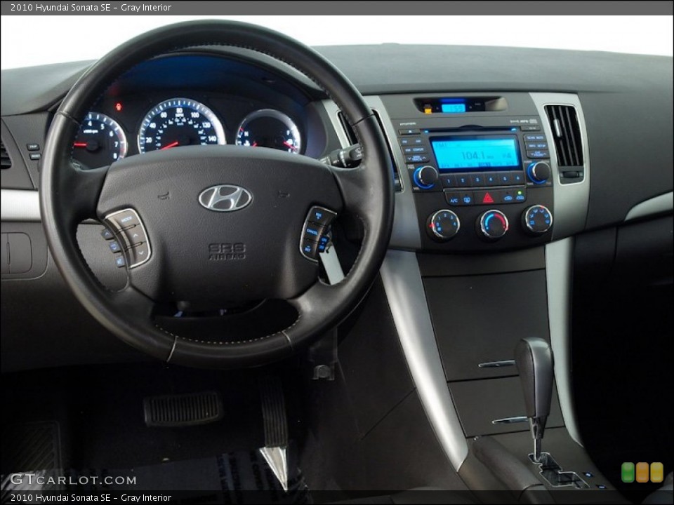 Gray Interior Dashboard for the 2010 Hyundai Sonata SE #60046636