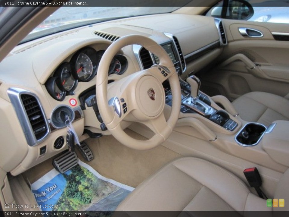 Luxor Beige Interior Prime Interior for the 2011 Porsche Cayenne S #60052976