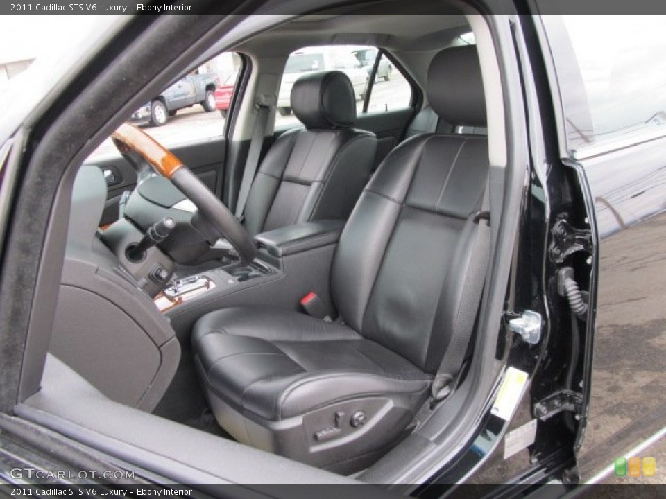 Ebony Interior Photo for the 2011 Cadillac STS V6 Luxury #60055174