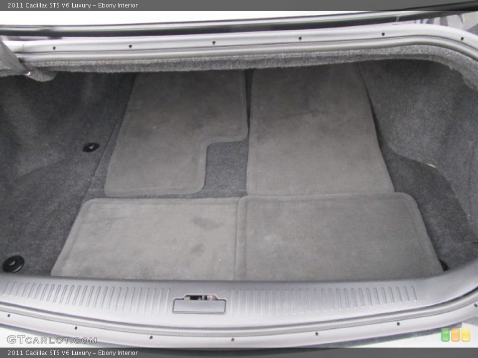 Ebony Interior Trunk for the 2011 Cadillac STS V6 Luxury #60055297