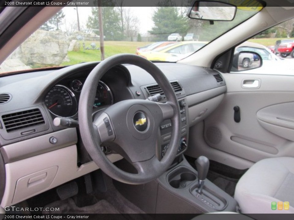 Gray Interior Dashboard for the 2008 Chevrolet Cobalt LS Coupe #60056890