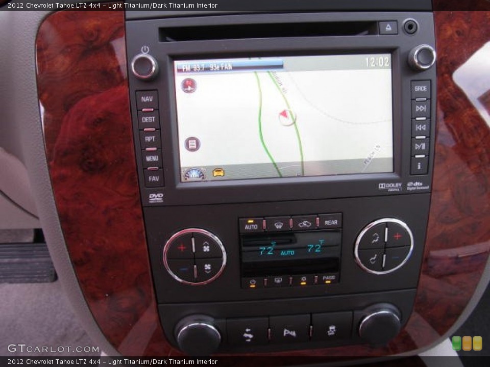 Light Titanium/Dark Titanium Interior Navigation for the 2012 Chevrolet Tahoe LTZ 4x4 #60058646