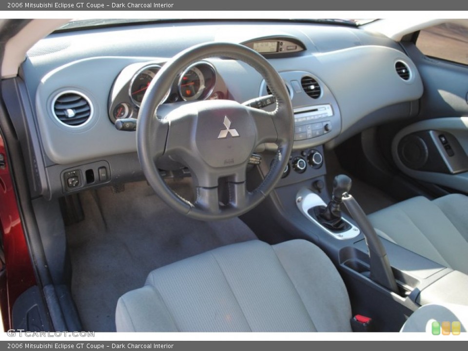 Dark Charcoal Interior Prime Interior for the 2006 Mitsubishi Eclipse GT Coupe #60060261