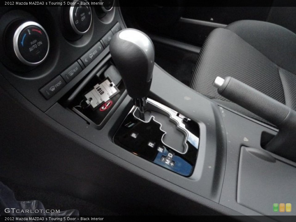 Black Interior Transmission for the 2012 Mazda MAZDA3 s Touring 5 Door #60060795