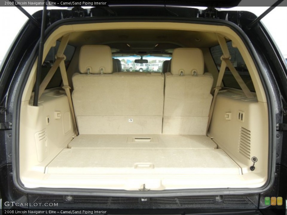 Camel/Sand Piping Interior Trunk for the 2008 Lincoln Navigator L Elite #60064620