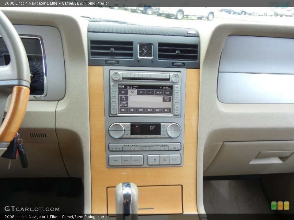 Camel/Sand Piping Interior Controls for the 2008 Lincoln Navigator L Elite #60064806