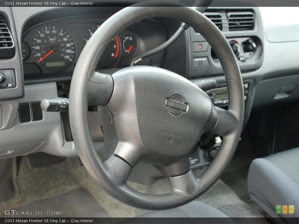 Gray Interior Steering Wheel for the 2001 Nissan Frontier XE King Cab #60065145