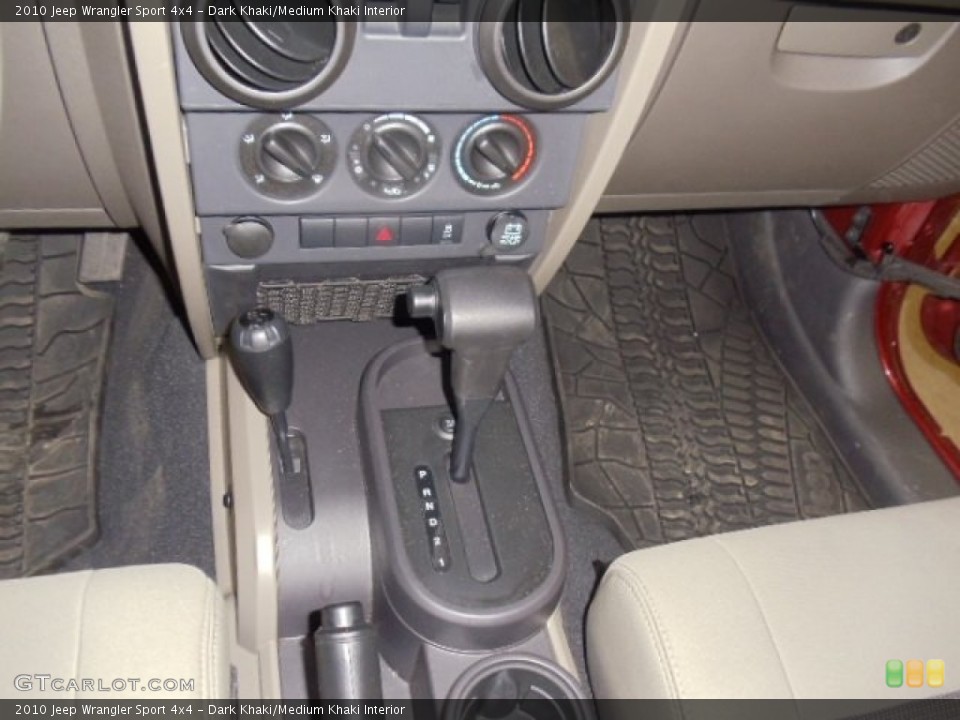 Dark Khaki/Medium Khaki Interior Transmission for the 2010 Jeep Wrangler Sport 4x4 #60065964