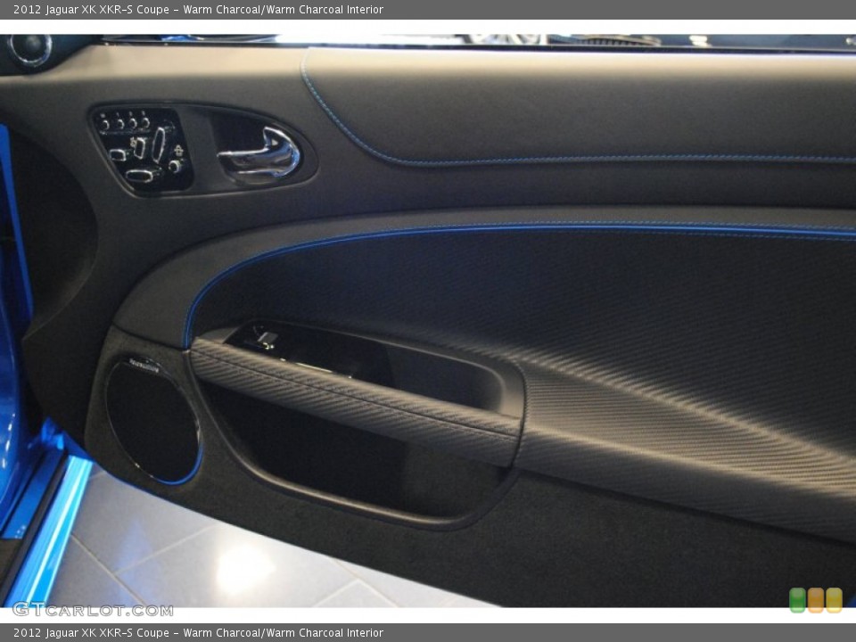 Warm Charcoal/Warm Charcoal Interior Door Panel for the 2012 Jaguar XK XKR-S Coupe #60066393