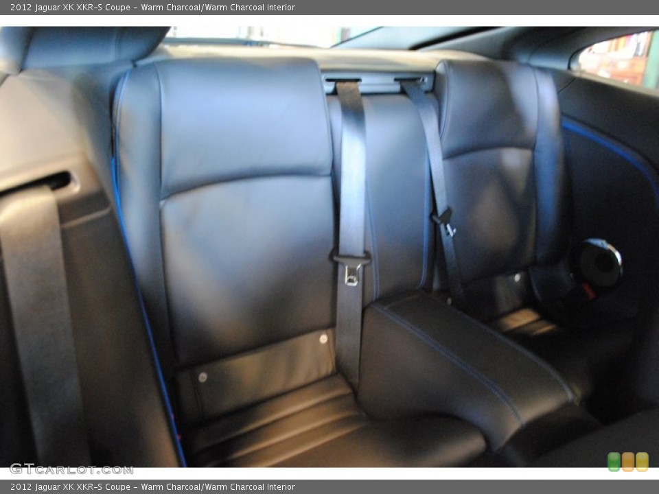 Warm Charcoal/Warm Charcoal Interior Rear Seat for the 2012 Jaguar XK XKR-S Coupe #60066426