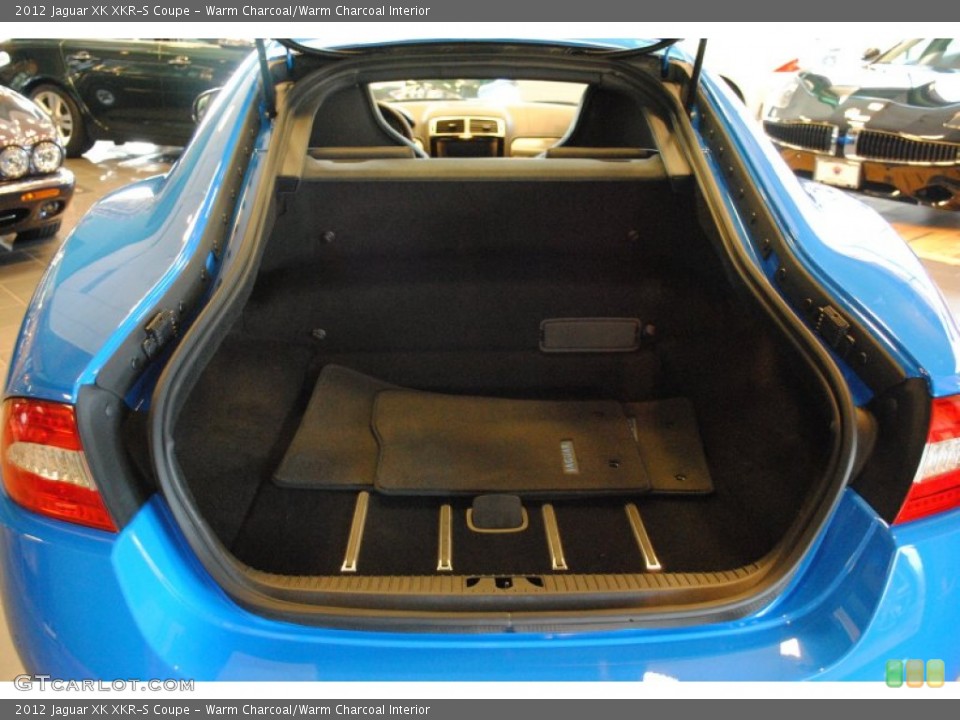 Warm Charcoal/Warm Charcoal Interior Trunk for the 2012 Jaguar XK XKR-S Coupe #60066435
