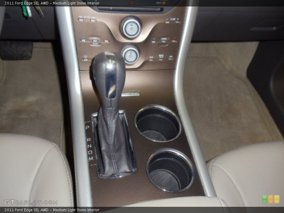 Medium Light Stone Interior Transmission for the 2011 Ford Edge SEL AWD #60066819