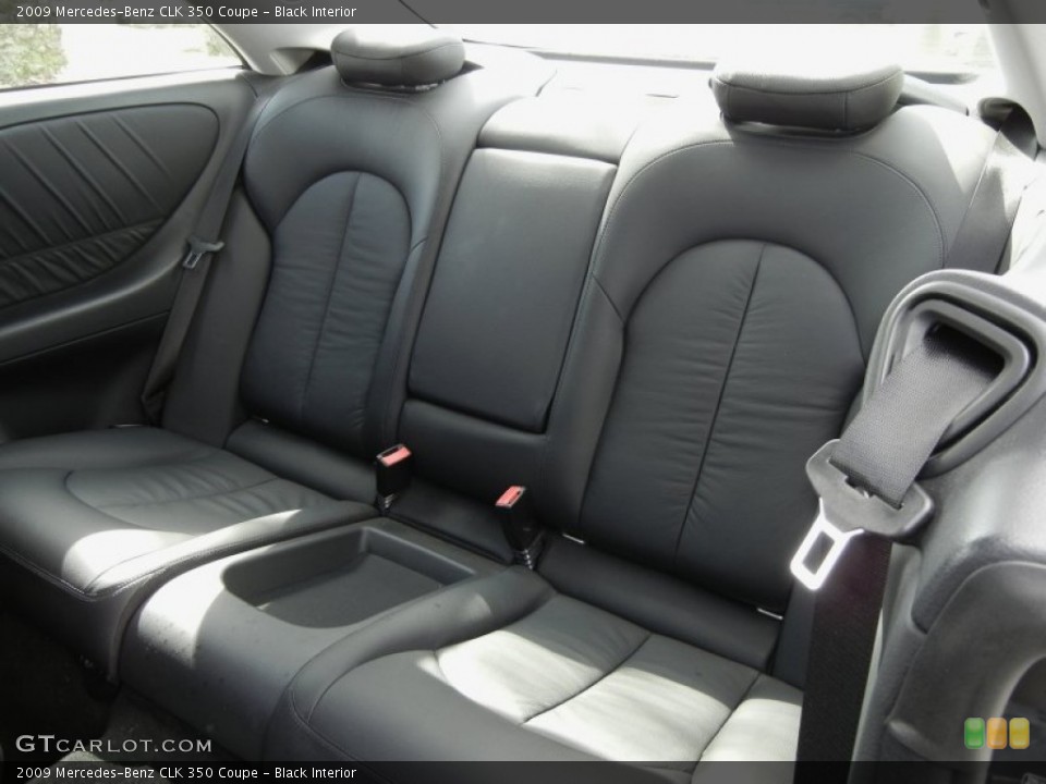 Black Interior Photo for the 2009 Mercedes-Benz CLK 350 Coupe #60068863