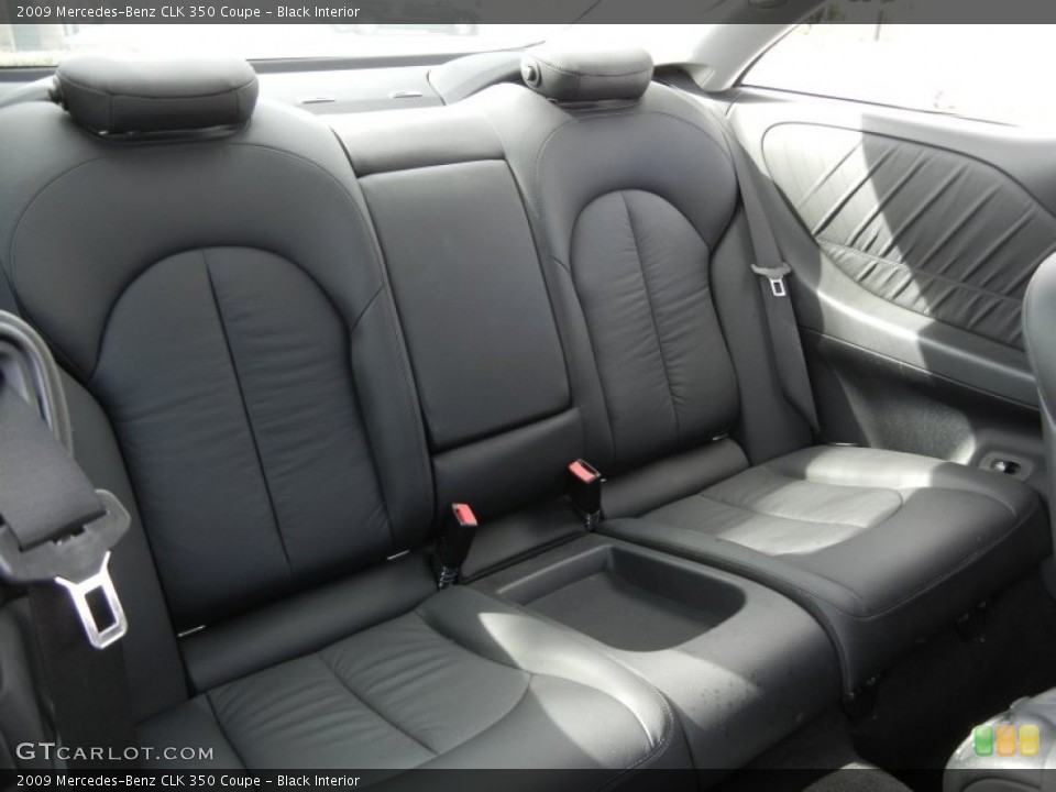 Black Interior Photo for the 2009 Mercedes-Benz CLK 350 Coupe #60068889