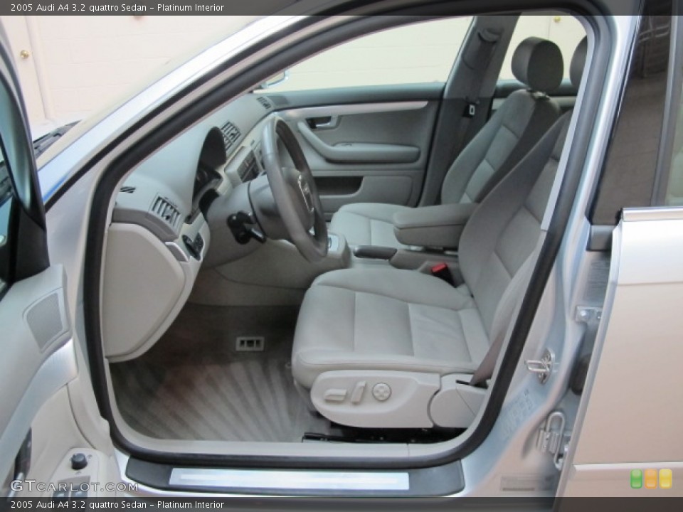 Platinum Interior Photo for the 2005 Audi A4 3.2 quattro Sedan #60071682