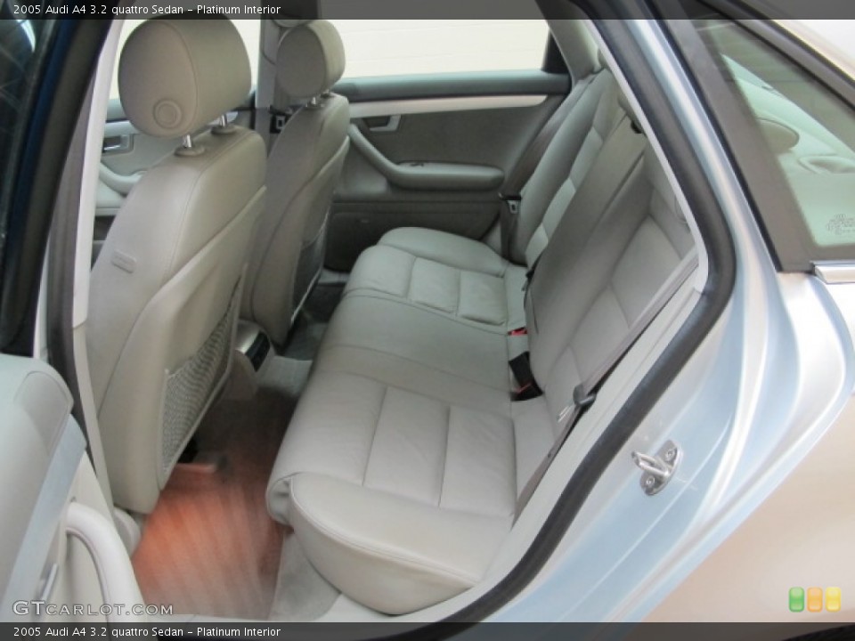 Platinum Interior Photo for the 2005 Audi A4 3.2 quattro Sedan #60071700