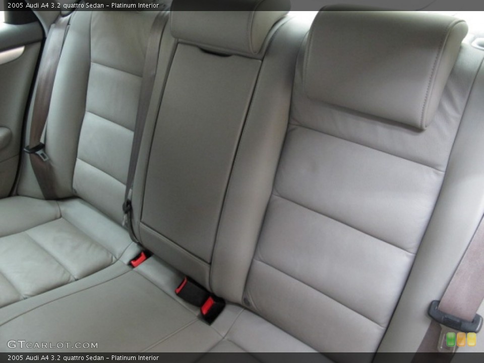 Platinum Interior Photo for the 2005 Audi A4 3.2 quattro Sedan #60071706