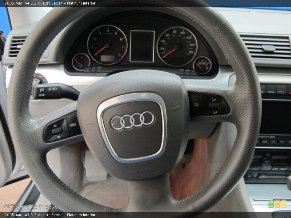 Platinum Interior Steering Wheel for the 2005 Audi A4 3.2 quattro Sedan #60071853