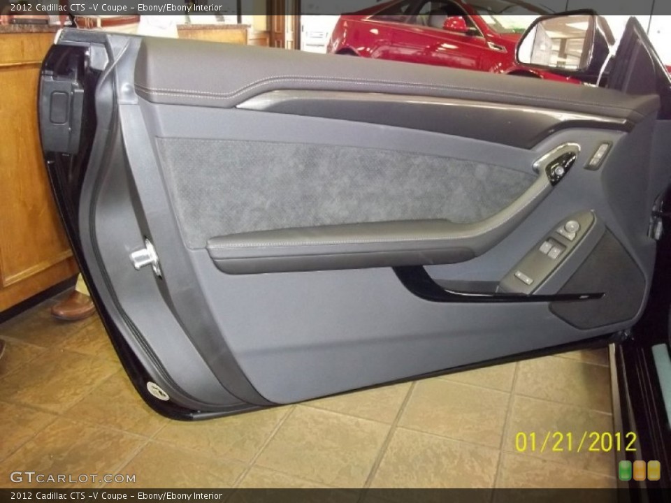 Ebony/Ebony Interior Door Panel for the 2012 Cadillac CTS -V Coupe #60072498