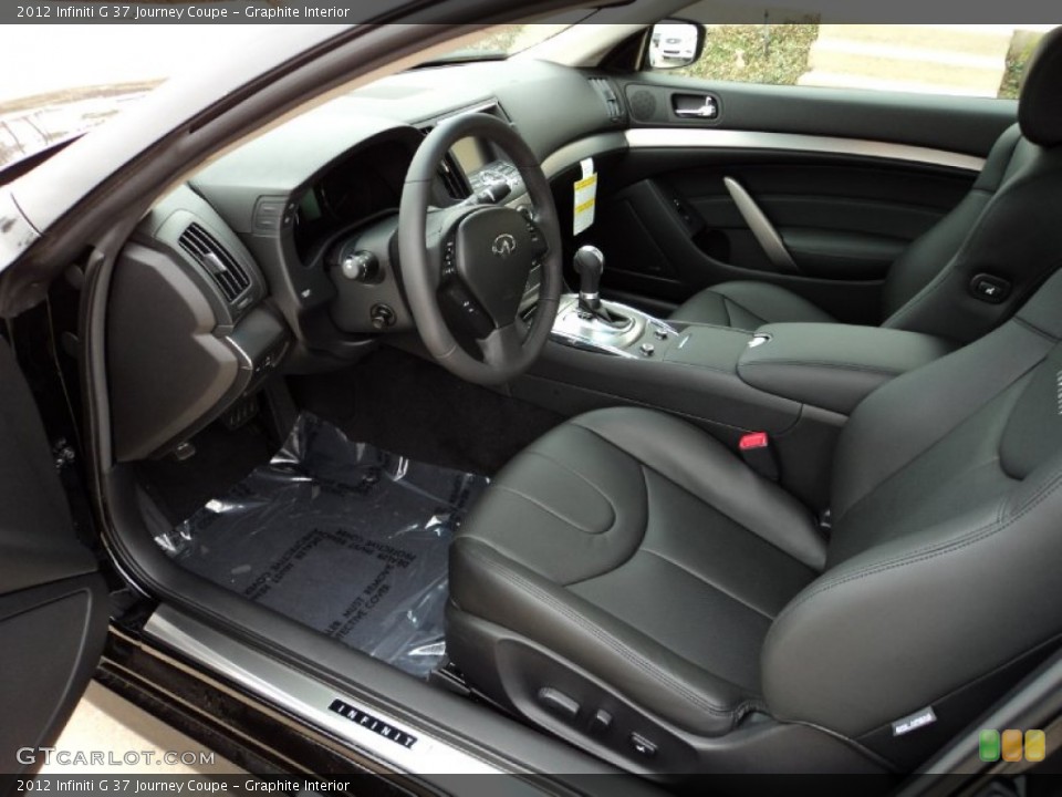 Graphite Interior Photo for the 2012 Infiniti G 37 Journey Coupe #60073863