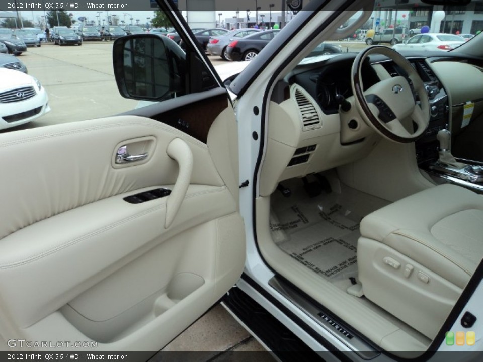 Wheat Interior Photo for the 2012 Infiniti QX 56 4WD #60074346
