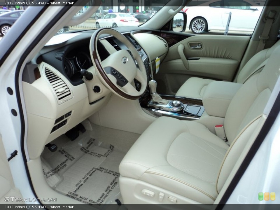 Wheat Interior Photo for the 2012 Infiniti QX 56 4WD #60074358