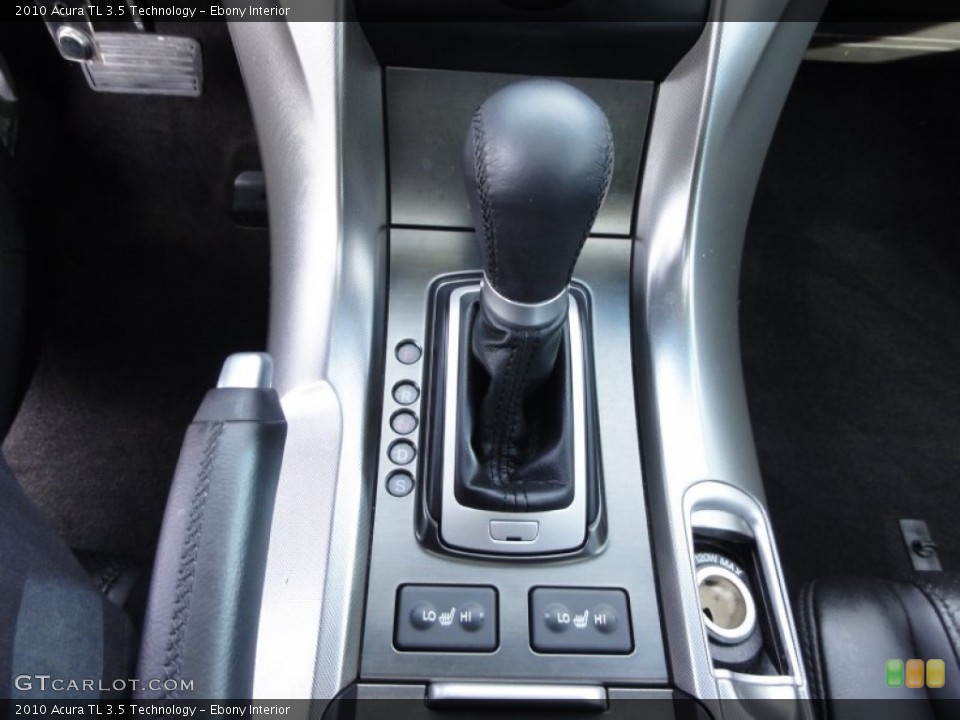 Ebony Interior Transmission for the 2010 Acura TL 3.5 Technology #60074469