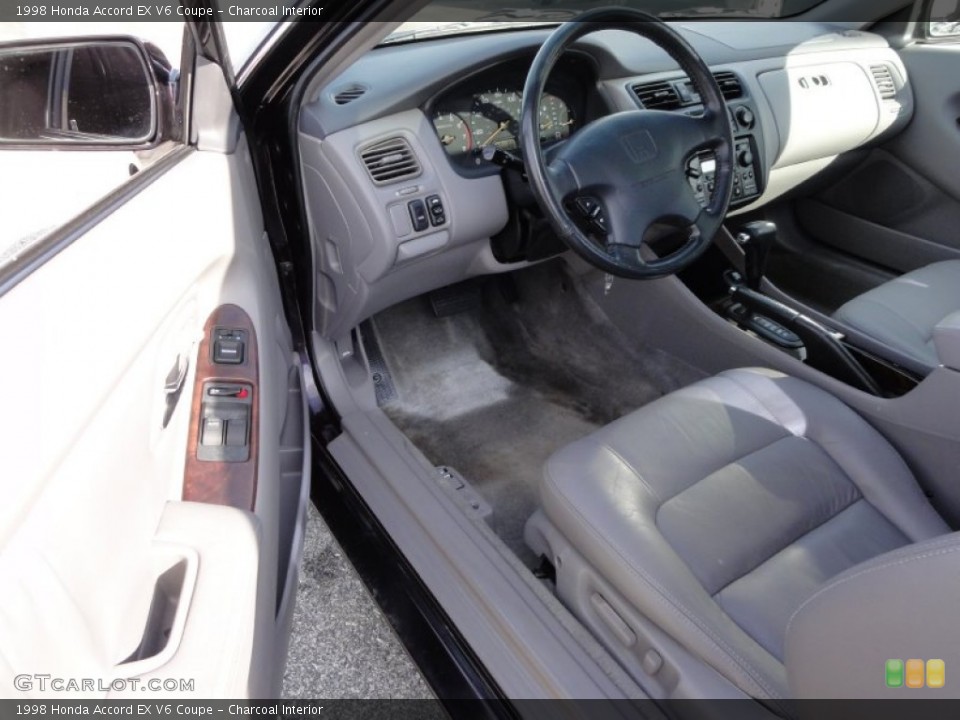 Charcoal Interior Photo for the 1998 Honda Accord EX V6 Coupe #60075054