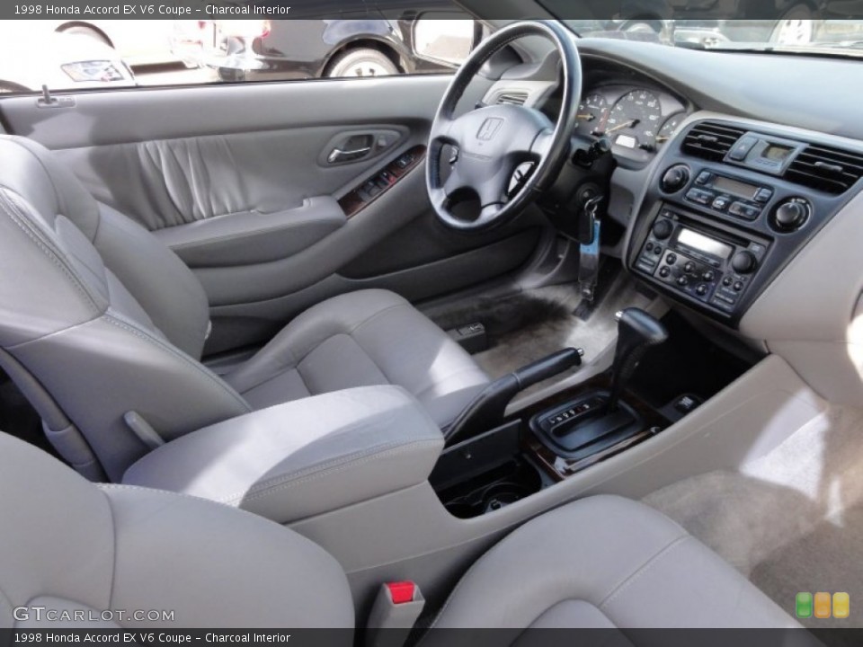 Charcoal Interior Photo for the 1998 Honda Accord EX V6 Coupe #60075111