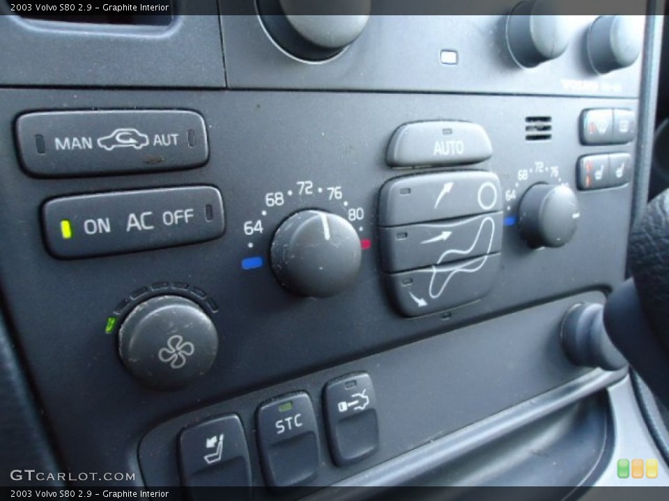 Graphite Interior Controls for the 2003 Volvo S80 2.9 #60078186
