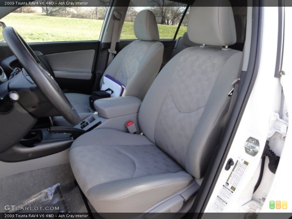 Ash Gray Interior Front Seat for the 2009 Toyota RAV4 V6 4WD #60080712