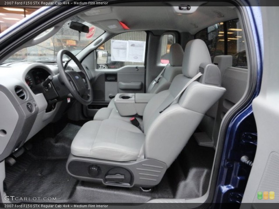 Medium Flint Interior Front Seat for the 2007 Ford F150 STX Regular Cab 4x4 #60081000