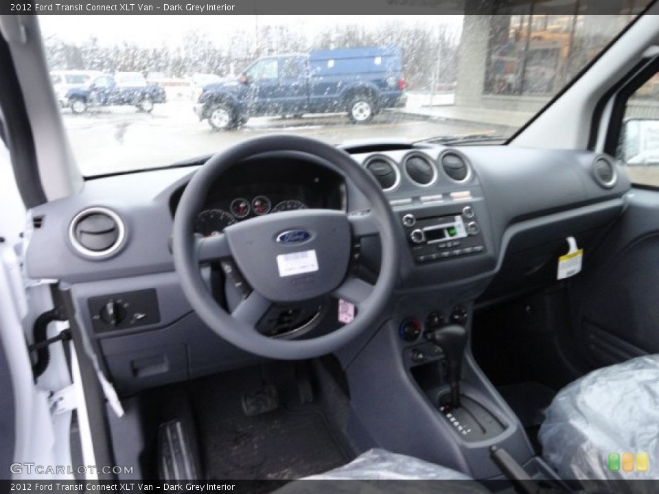 Dark Grey Interior Dashboard for the 2012 Ford Transit Connect XLT Van #60081354