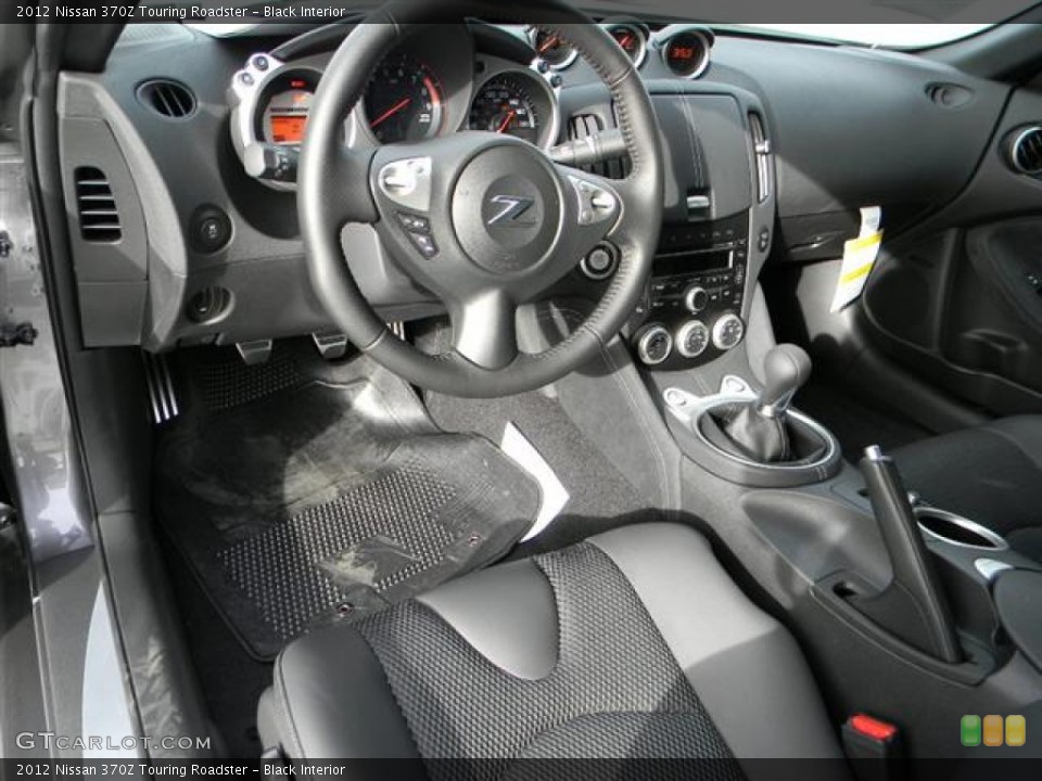 Black Interior Photo for the 2012 Nissan 370Z Touring Roadster #60082692