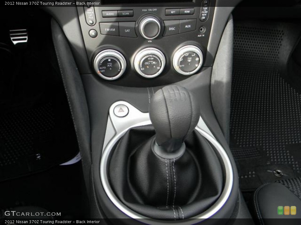 Black Interior Transmission for the 2012 Nissan 370Z Touring Roadster #60082717
