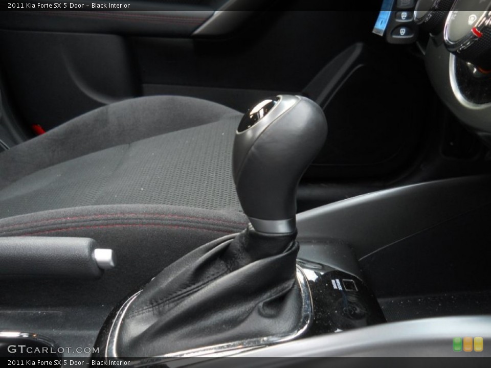 Black Interior Transmission for the 2011 Kia Forte SX 5 Door #60082977