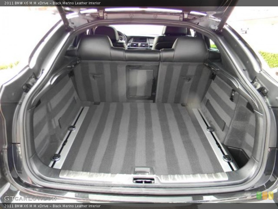 Black Merino Leather Interior Trunk for the 2011 BMW X6 M M xDrive #60084036
