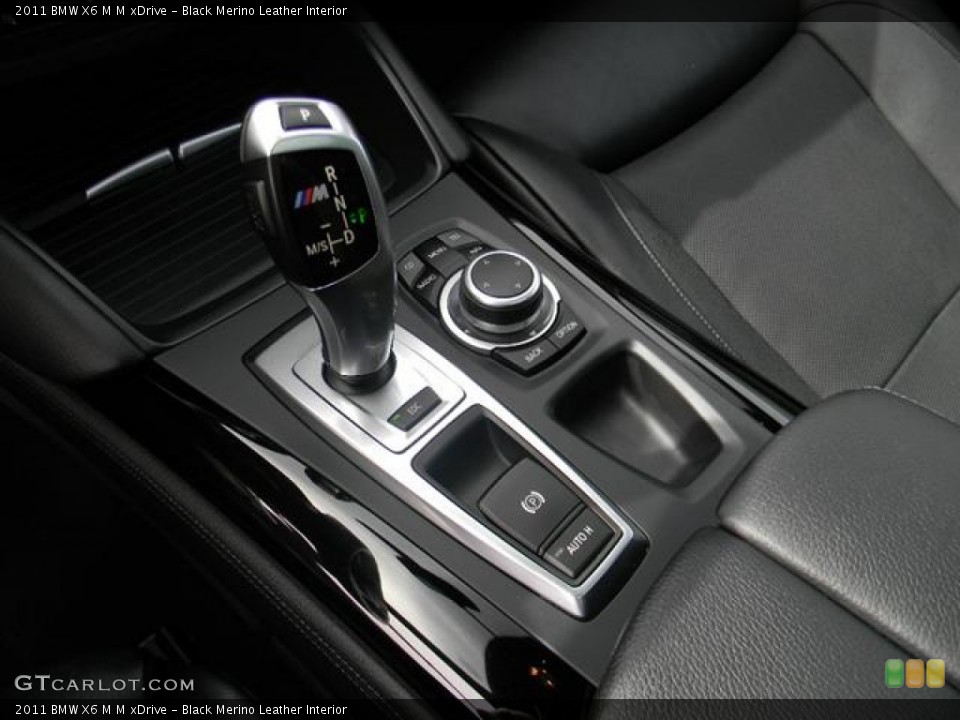 Black Merino Leather Interior Transmission for the 2011 BMW X6 M M xDrive #60084174