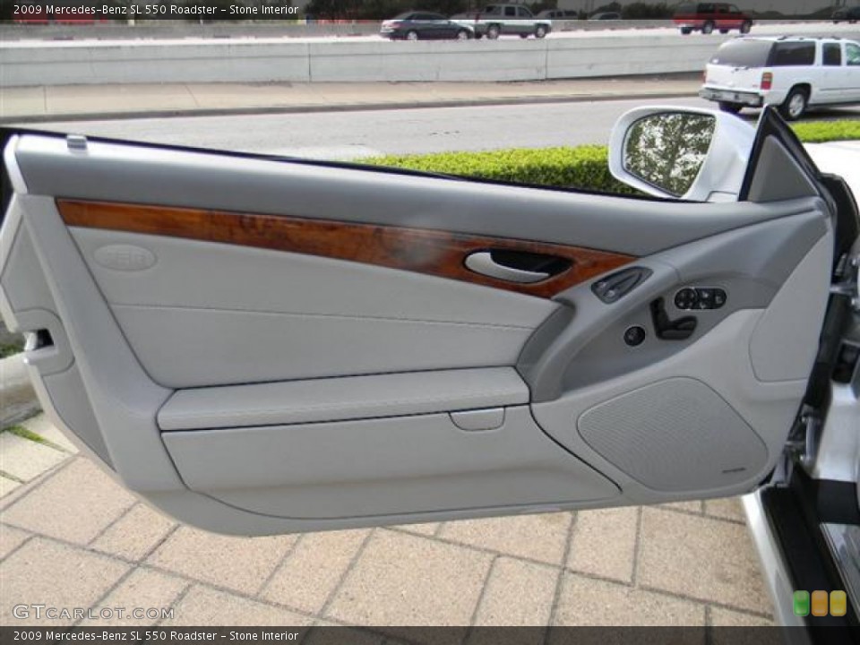 Stone Interior Door Panel for the 2009 Mercedes-Benz SL 550 Roadster #60085413
