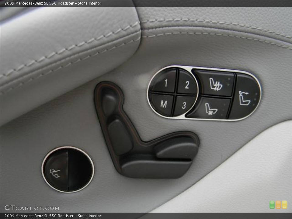 Stone Interior Controls for the 2009 Mercedes-Benz SL 550 Roadster #60085476