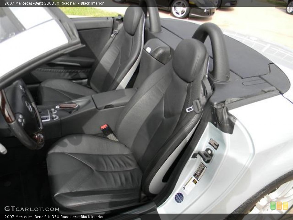 Black Interior Photo for the 2007 Mercedes-Benz SLK 350 Roadster #60086475