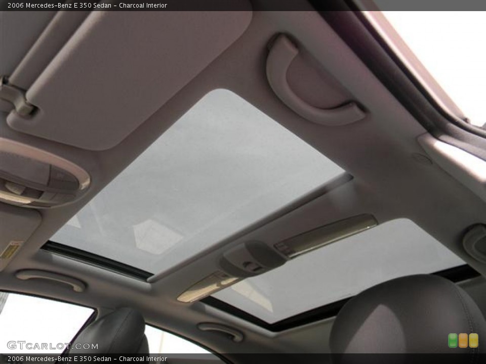 Charcoal Interior Sunroof for the 2006 Mercedes-Benz E 350 Sedan #60086808