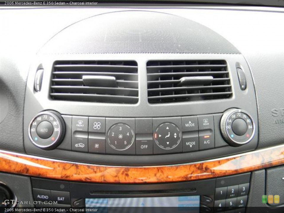 Charcoal Interior Controls for the 2006 Mercedes-Benz E 350 Sedan #60086853