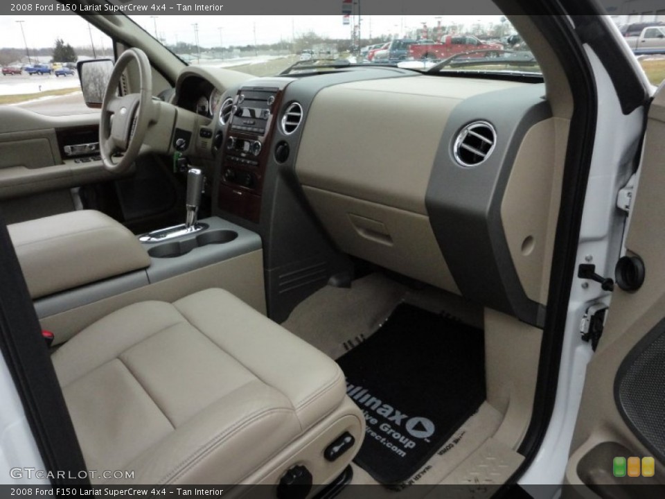 Tan Interior Photo for the 2008 Ford F150 Lariat SuperCrew 4x4 #60087870